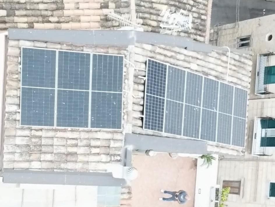 Impianto fotovoltaico da 5,7kW e batteria da 10kWh